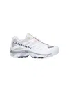 Salomon White Xt-4 Sneakers With Integrated Quicklace System In White