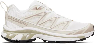 Salomon White Xt-6 Expanse Sneakers In Multi