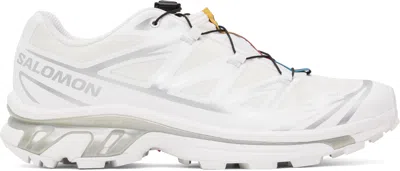 SALOMON WHITE XT-6 GORE-TEX SNEAKERS