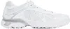 Salomon 'xt-whisper' White Sneakers With Printed Logo On The Side And Drawstring Closure In White/lunar Rock/ftw