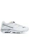 Salomon Mesh Upper Rubber Sole Sneakers In White