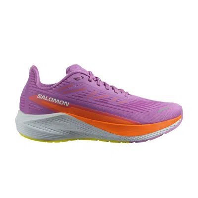 Pre-owned Salomon Wmns Aero Blaze 2 'iris Orchid Dragon Fire' In Purple