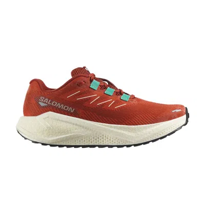 Pre-owned Salomon Wmns Aero Blaze 3 Grvl 'burnt Ochre' | Red | Women's Size 8