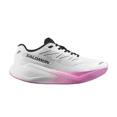 Pre-owned Salomon Wmns Aero Blaze 3 'white Black Cyclamen' | Women's Size 9