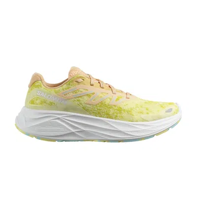 Pre-owned Salomon Wmns Aero Glide 2 'sunny Lime Peach Quartz' | Yellow | Women's Size 6.5