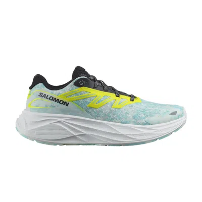 Pre-owned Salomon Wmns Aero Glide 2 'tanager Turquoise Sulphur Spring' | Blue | Women's Size 10