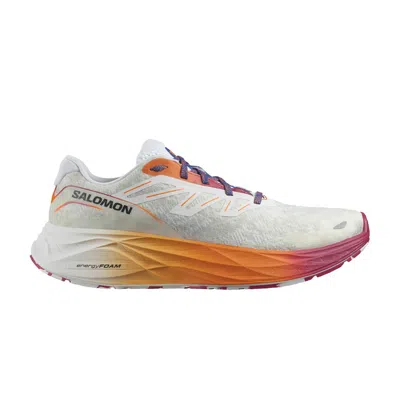 Pre-owned Salomon Wmns Aero Glide 2 'white Dragon Fire' | Women's Size 6