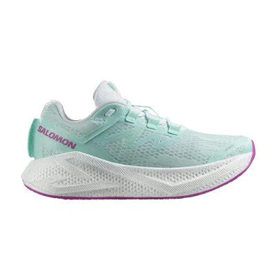 Pre-owned Salomon Wmns Aero Glide 3 'bay' | Teal | Women's Size 9 In Blue