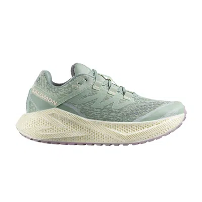 Pre-owned Salomon Wmns Aero Glide 3 Grvl 'sea Foam' | Green | Women's Size 11