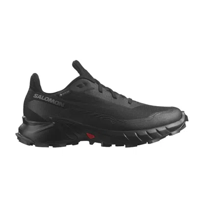 Pre-owned Salomon Wmns Alphacross 5 Gore-tex 'black Ebony'
