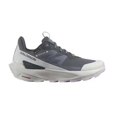 Pre-owned Salomon Wmns Elixir Activ Gore-tex 'india Ink Orchid Petal' In Blue