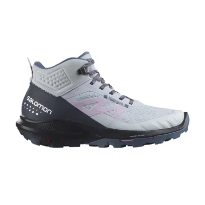 Pre-owned Salomon Wmns Outpulse Mid Gore-tex 'arctic Ice Orchid Bloom' In Purple