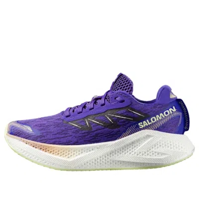 Salomon (wmns)  Areo Glide 4 'deep Blue White' In Purple