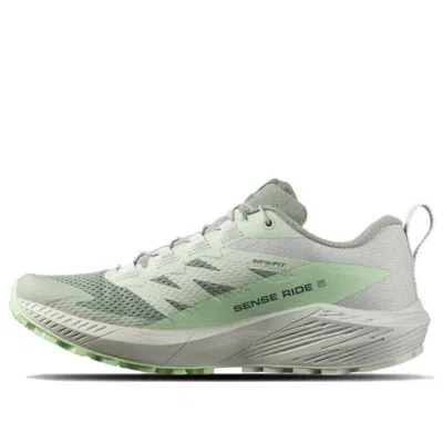 Salomon (wmns)  Sense Ride 5 'lily Pad Metal' In Green