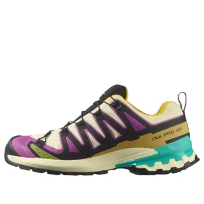 Salomon (wmns)  Xa Pro 3d V9 Gore-tex 'transparent Yellow Black' In Multi