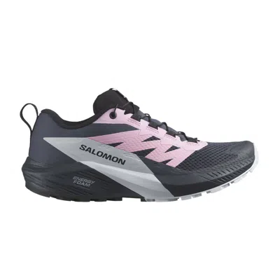 Pre-owned Salomon Wmns Sense Ride 5 'india Ink Arctic Ice' In Blue