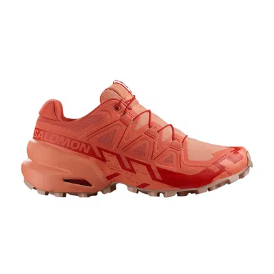 Pre-owned Salomon Wmns Speedcross 6 'emberglow Fusion Cora' | Red | Women's Size 7