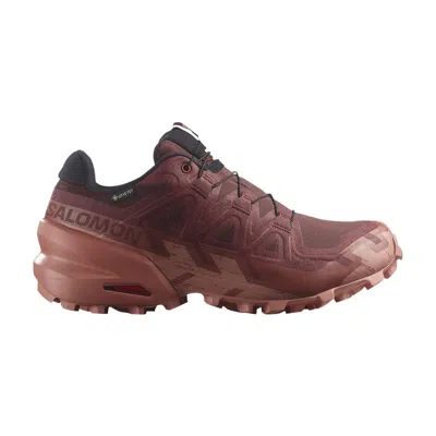 Pre-owned Salomon Wmns Speedcross 6 Gore-tex 'fired Brick Ginger Red' | Women's Size 9