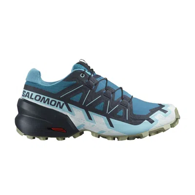 Pre-owned Salomon Wmns Speedcross 6 'tahitian Tide Tea' In Blue