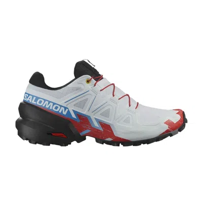 Pre-owned Salomon Wmns Speedcross 6 'white Fiery Red' | Women's Size 5