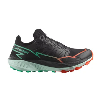 Pre-owned Salomon Wmns Thundercross 'black Cherry Tomato Green' | Women's Size 9