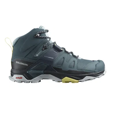 Pre-owned Salomon Wmns X Ultra 4 Mid Gore-tex 'stargazer Carbon' In Blue