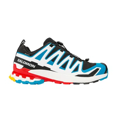 Pre-owned Salomon Wmns Xa Pro 3d V9 Gore-tex 'black White Transcend Blue' | Women's Size 9.5