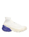 Salomon Woman Sneakers Ivory Size 6.5 Synthetisches Material, Textile Fibers In White