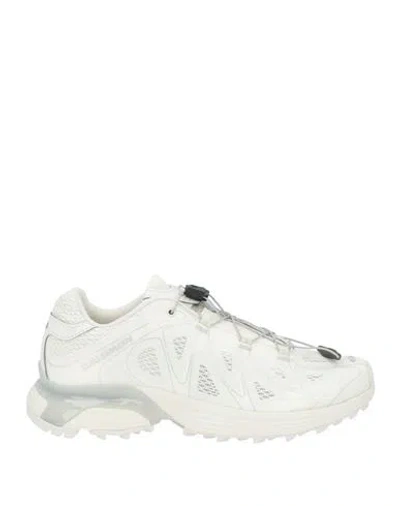Salomon Woman Sneakers Off White Size 6.5 Textile Fibers In Multi