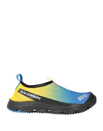 Salomon Woman Sneakers Yellow Size 7 Textile Fibers, Synthetic Material