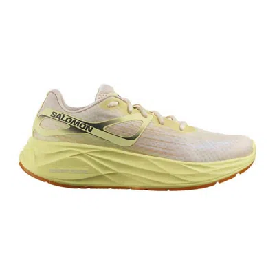 Salomon Women's Aero Glide - B Running Shoe In Tender Peach/yellow Iris/white