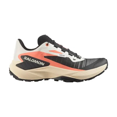 Salomon Women's Genesis Trail Hiking Shoes In Fusion Coral/tender Peach/black In Multi