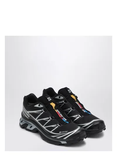 SALOMON WOMEN'S LOW SNEAKER XT-6 BLACK/SILVER | SIZE 4 | L47450600DPL