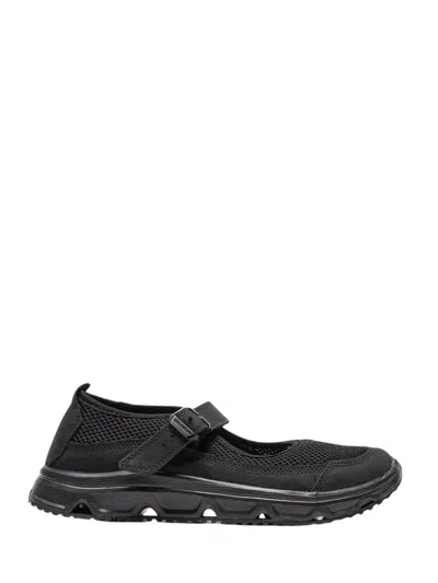 Salomon Mesh Maryjane Casual Shoe In Black