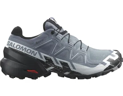 Salomon Women's Speedcross 6 Gortex Trail Runner Shoes In Gray