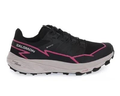 Salomon Women's Thundercross Gtx Shoes In Black/pink
