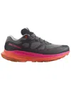 Salomon Women's Ultra Glide 2 - B Running Shoe In Plum Kitten/black/pink Glo