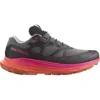 Salomon Women's Ultra Glide 2 - B Running Shoe In Plum Kitten/black/pink Glo In Multi