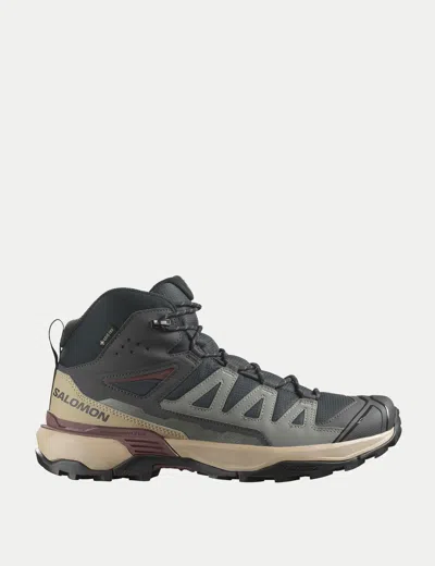 Salomon Women's X Ultra 360 Mid Gore-tex Hiking Shoes In Gray