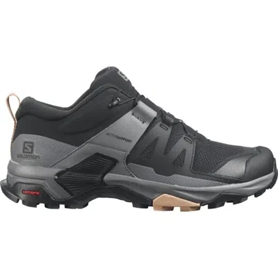 Salomon Women's X Ultra 4 Low Shoes In Black I Sirocco In Gray