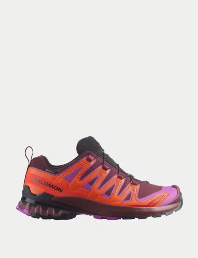 Salomon Women's Xa Pro 3d V9 Gore-tex Trail Shoes In Brown