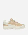 SALOMON X-ALP LEATHER SNEAKERS VANILLA ICE / ALMOND BUFF