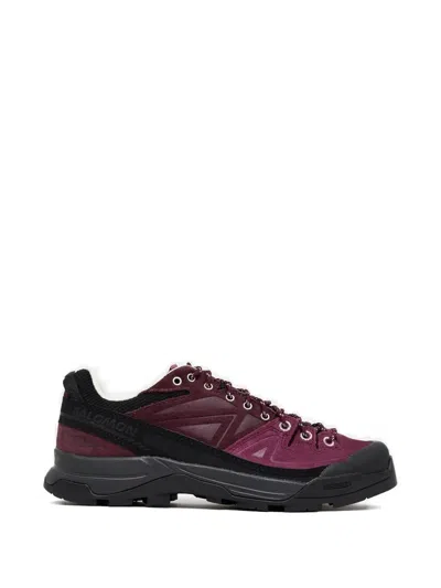 Salomon X-alp Ltr Quicklace Mesh Sneakers In Purple