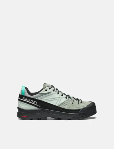 Salomon X-alp Leather Sneakers In Black