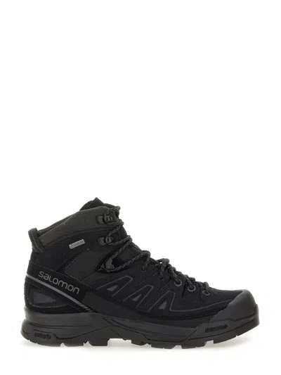Salomon Sneaker "x-alp Mid Leather Gore-tex" In Black