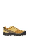 Salomon Suede Sneakers With Reinforced Toe And Textured Upper In Multi
