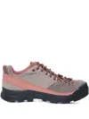 Salomon X-alp Rubber And Mesh-trimmed Suede Sneakers In Pink