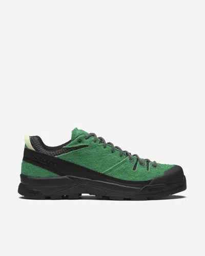 Salomon X-alp Suede | Black / Parakeet /patina Green | Size: