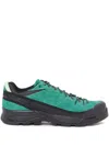 Salomon Suede Mesh Sneakers Pull Tab Rubber Sole In Multi