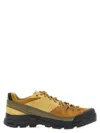 Salomon Suede Sneakers With Reinforced Toe And Textured Upper In Neutral